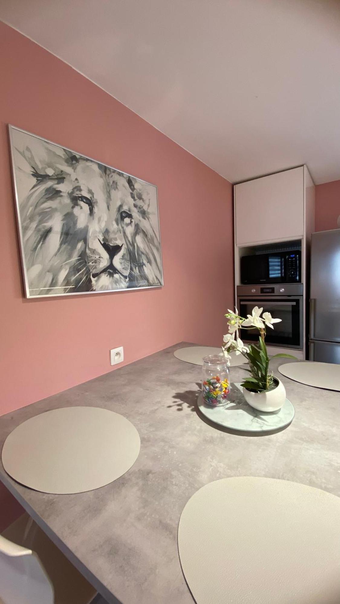 Next2Airport - Appartement House Of Lions 然萨特 外观 照片